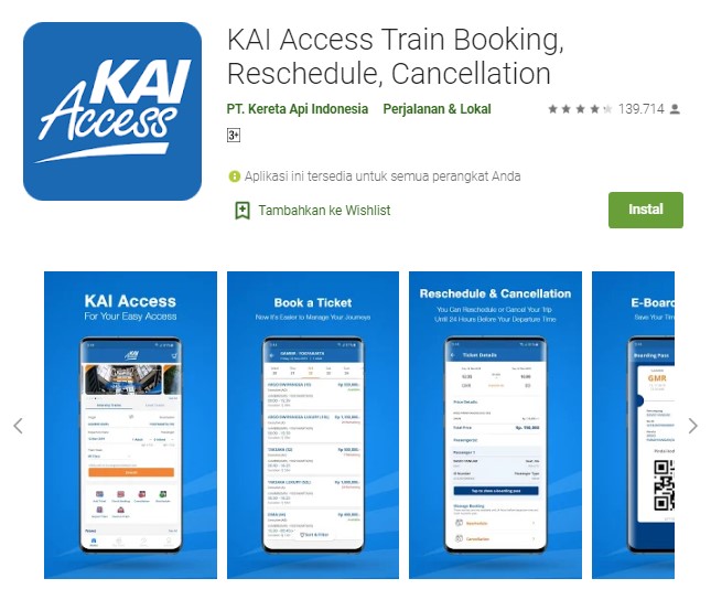 6 Aplikasi Pesan Tiket Kereta Api Paling Murah Se Indonesia Hallo Gsm