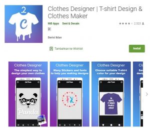 Download 7 Aplikasi Desain Kaos dan Jaket Gratis di Android - Hallo GSM