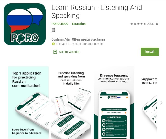 Russian listening